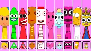 ALL NEW Sprunki OCs T(Alphabet Lore), A(Alphablocks), Eleven(Numberblocks)