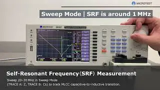 MICROTEST 6632 Impedance Analyzer | MLCC DC Bias Characterization | Equivalent Circuit Analysis
