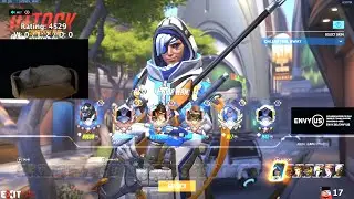 ml7 Rank 20 Ana and Baptiste - 15k Healing Done! [ Overwatch Season 30 Top 500 ]