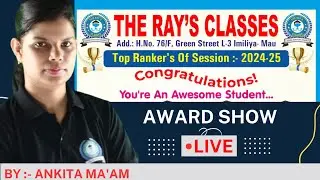 Award Ceremony By The Ray's Classes For Session 2024 - 25