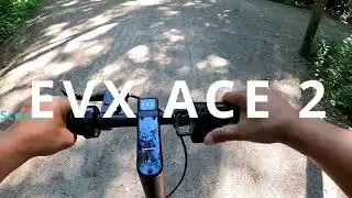 EVX ACE 2 Electric Scooter riding Helsinki Finland 20km 