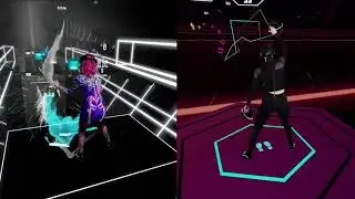 Beat Saber vs. Synth Riders! (Mixed Reality