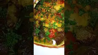 ظولمة قرعة طوماطيش في الفرن dolma courgettes tomate farcies au four 😋😋😘😘