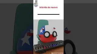 Contrase&ntilde;a incorrecta🥴(Creditos a @Alanecuatro) #shorts #countryballs #humor