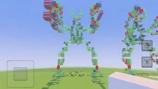 Minecraft: TheRedCrafter Colossus tutorial | Bedrock edition (NOT My robot)