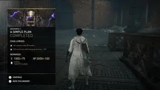 Assassin's Creed Syndicate. Sequence 2-kill enemies with hanging barrels, air assassinate brewster.