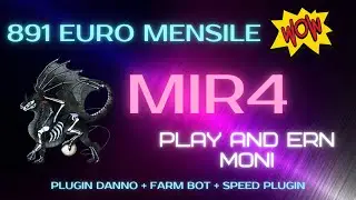 🌟MIR4 COME GUADAGNARE 674 DOLLARI A SETTIMANA | PLUGIN DANNI | ESP FARM BOT (2021)