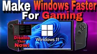 Configure Windows 11 For Gaming Lenovo Legion Go & Asus Rog Ally | Boost Performance & Battery Life