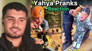 Yahya pranks reaction || Yahya and all brothers pranks || Sahil Jan