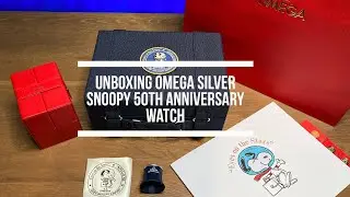 Unboxing: Omega Speedmaster “Silver Snoopy Award” 50th Anniversary Watch #omega #luxury
