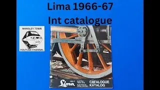 Lima model railways catalogue 1966 / 1967 international edition full look through from Mangley Town