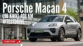 Porsche Macan 4 (2025) 96 kWh 408 KM // Test i pomiar spalania #POV #4K #201 // E.Goista