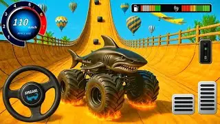 Impossible Mega Ramp Race 3D Challenge &ndash; Monster Truck Stunt Car Simulator &ndash; Android Gameplay 2025