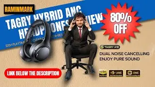 TAGRY Hybrid ANC Headphones Review | 120H Playtime, ENC Clear Calls & Hi-Res Audio