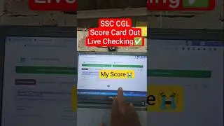 Out 📢 SSC CGL Score Card 2025 Kaise Dekhe✅ How to Check SSC CGL Tier 1 Normalized Marks 2026✅ Raw✅