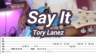 Say It |&copy;Tory Lanez |【Guitar Cover】with TABS