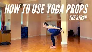 How to Use Yoga Props | The Strap for Forward Fold