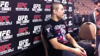UFC 143 Mike Pierce Talks Josh Koscheck and Being The Under Dog