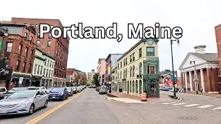 Portland Maine Drive | Coastal City Streets