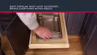 Cardell Cabinetry&reg; Roll-out Tray