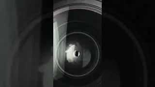 Opening Iris / Aperture on Camera Lens #Shorts No Sound