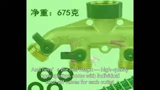 Garden Tool Essentials Save Time and Water with a High Quality Hose Splitter