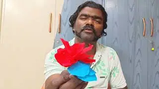 Making rose flower