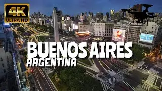 Buenos Aires, Argentina In 4K By Drone - Amazing View Of Buenos Aires, Argentina