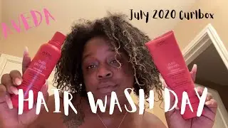 Hair Wash Day w/ Aveda Hair Products #naturalhair #avedahairproducts #avedahair #washday