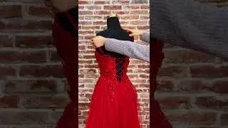 Prom dreams begin at Stacees. 🤩✨❤A-line V Neck Floral Embroidered Tulle Floor-Length Prom Dress