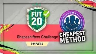 FIFA 20: SHAPESHIFTERS CHALLENGE!! (CHEAPEST METHOD)