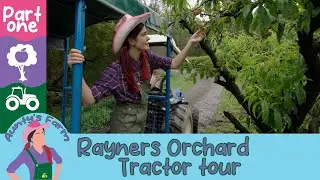 🍑Экскурсия по тракторному саду Rayners (часть 1) 🚜🍏