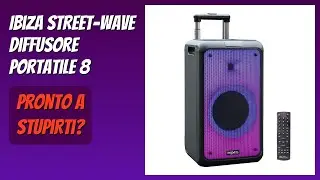 RECENSIONE (2026) : Ibiza STREET-WAVE Diffusore Portatile 8. DETTAGLI