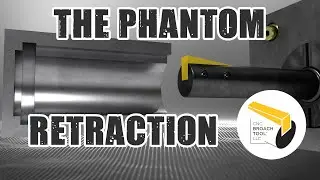 Always allow for the Phantom Retraction when programming your CNC Broach tool.