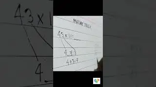 MATH TRICK | Angel's Talents | #shorts