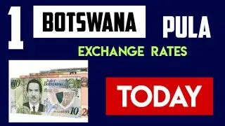 Botswana pula exchange rates today 05 June 2024 BWP