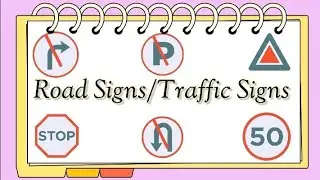 ESL Road Signs/Traffic Signs #esl #eslstudents