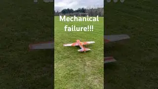 Mechanical failure in the air!! Almost perfect recovery.