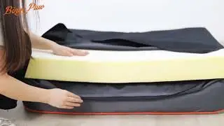 Large Dog Bed Soft Comfortable Anti Allergy Warm Fleece Removable