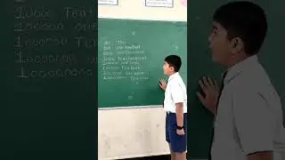 Read Aloud Activity by student of Government Primary School Mahalwada, Goa