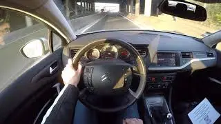 Citro&euml;n C5 Tourer 1.6 HDi (2012) - POV Drive