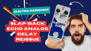 ELECTRO HARMONIX SLAP BACK ECHO ANALOG DELAY REISSUE