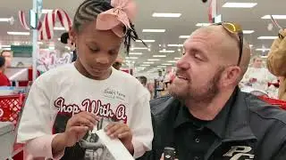 Shop With a Cop events span Texarkana, bringing together public servants and children for fun.