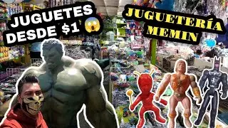BOOTLEGS Y JUGUETES DESDE $1 😱 | JUGUETERÍA MEMIN BOOTLEGS MEXICANOS A PRECIO DE MAYORISTAS EN CDMX