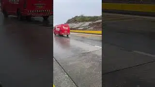 ❤️Tcs courier service #tcs #car #driving #driver #new #hiace #podcast #rain #motorway #cardriver