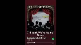 My Top 10 Fall Out Boy songs #fob #falloutboy #emo #00smusic #music #shortsfeed #poppunk #petewentz