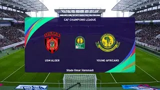 USM Alger vs Yanga (03/06/2023) Final CAF Confederations Cup Extra Time PES 2021