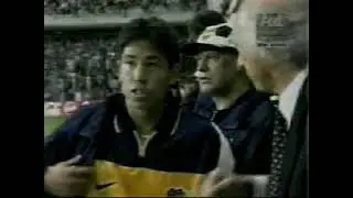 mira el debut y unico gol del chino pereda en el boca juniors vs gimnasia y esgrima de jujuy de 1998
