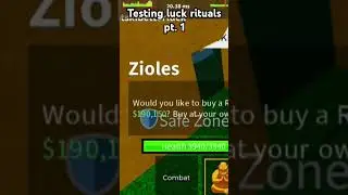 Testing luck rituals in Blox Fruits! Part. 1 #bloxfruits #roblox #dragonfruit