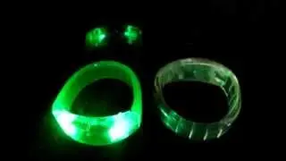 led wristband,led flashing wristband for music event and party